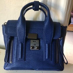 3.1 phillip lim pashli mini satchel COBALT